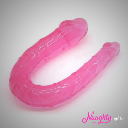 Jelly Double Dong Realistic Dildo