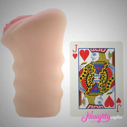 Vagina Shape Open Masturbator Super Soft