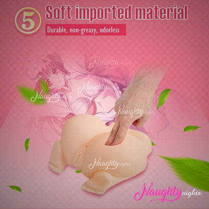 Hip Masturbator Vagina and Anal With Foot